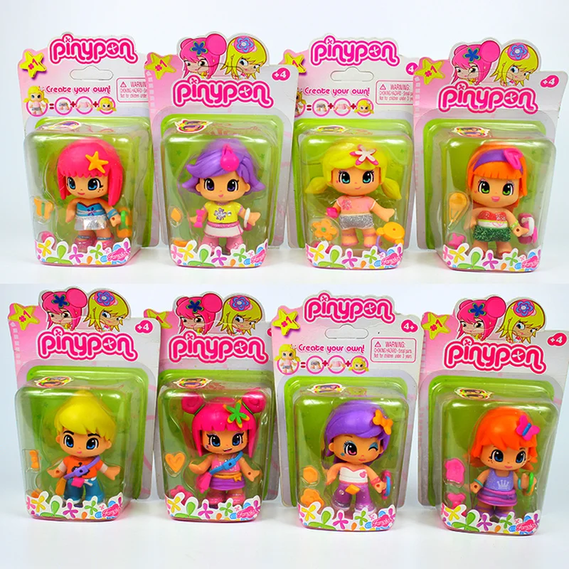 

Pinypon Change Expression Assembly Two-sided Mini Doll Pretend Play Children Present Birthday Gift