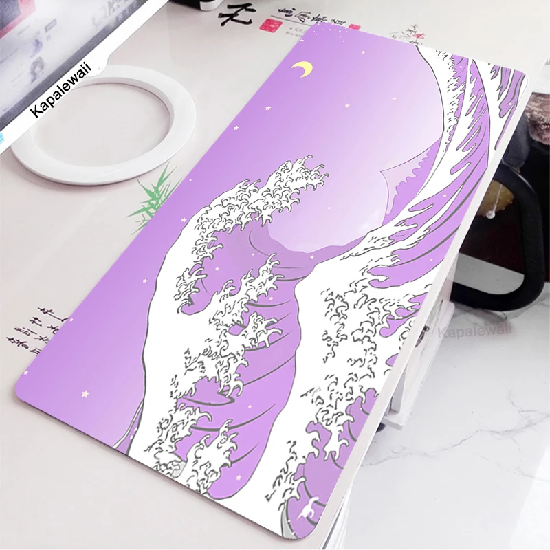 large gaming mouse pad anime pattern mouse mat lock edge desk mat natural rubber non slip mousepad for computer laptop gamer xxl free global shipping