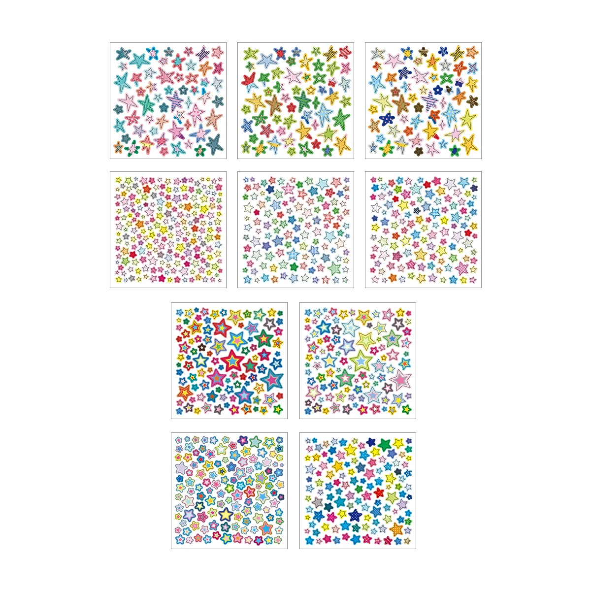 

Набор мини-наклеек звезд для скрапбукинга SM010010995
