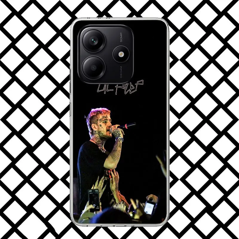 Чехол для телефона Lil Peep Hellboy Love для Xiaomi Redmi Note 15 14 14S 13 12 12S 11 Pro Plus 11E 11T 11S 10S 5G, мягкий чехол Fundas Redmi (art.: 3920d9bf4e5de) - 3920d9bf4e5de