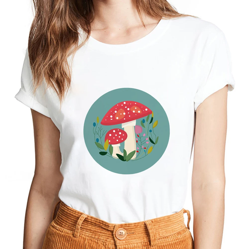 

2021 New Creative Summer T Shirt Womens Casual Tshirts Simple Tees Cartoons Print Graphic Clothes Ladies Kawaii Tops T-shirt