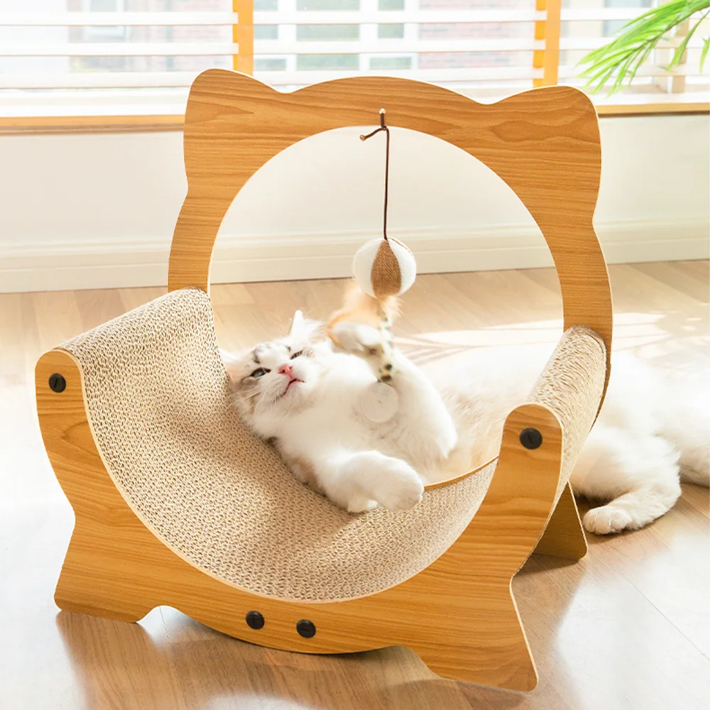 

Cat Supplies Cat Scratching Cat Grinding Multifunctional Claw Sofa Cat Corrugated Paper Board One Protection Neck Toy Stability