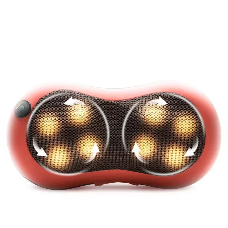 

Shiatsu Neck and Back Massager Kneading Massage Pillow for Shoulders Legs Foot Relaxation Gifts for Men Women Present for Wife