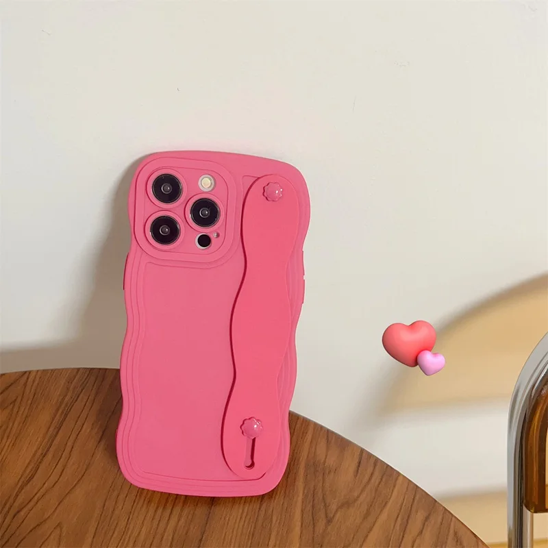 Волнистый ремешок на запястье чехол для телефона Samsung Galaxy M62 M54 M14 M13 M23 5G M22 M32 M42 M31 M21