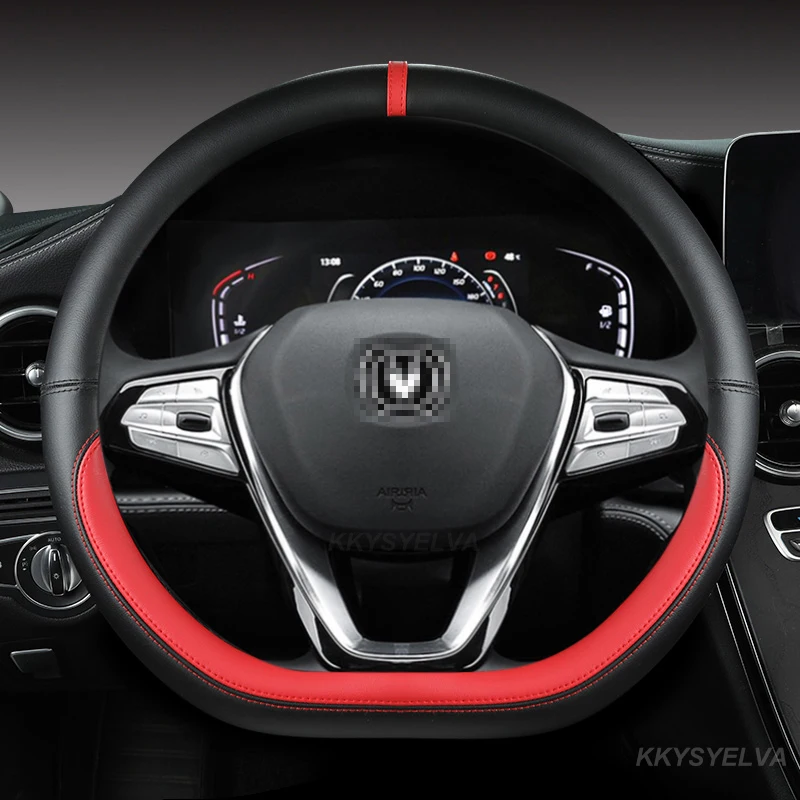 

Чехол рулевого колеса автомобиля Wrap D Shape для Changan CS75 Plus CS55 PLUS CS55 E-rock 2020 2021 CS15 CS15EV 2019-2021 CS35 PLUS 2022