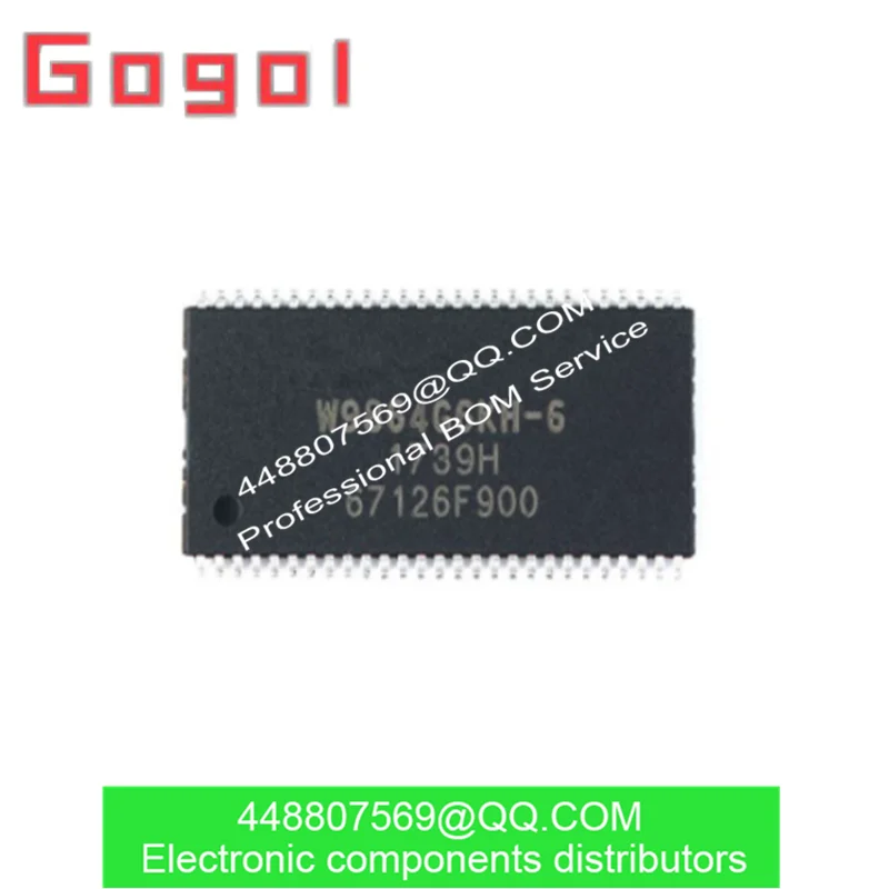 

W9864G6KH-6 W9864G6KH TSOP(II)-чип памяти RAM 54 100% новый 10 шт.