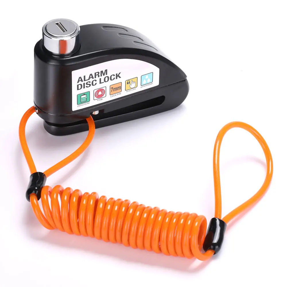 LAOTIE велосипедные колеса дисковые замки сигнализация и напоминание веревка для
