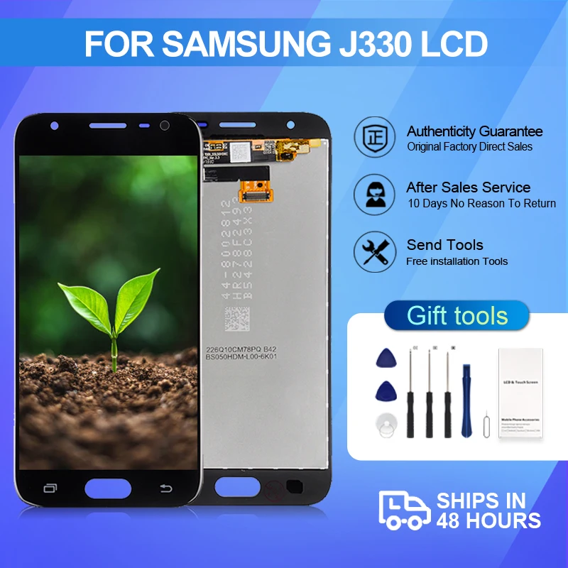 1 шт., 5,0 дюйма для Samsung Galaxy J330 Lcd J3 2017, дисплей с сенсорной панелью, дигитайзер, Фотоэлементы J330FN в сборе с инструментами 1 шт., 5,0 дюйма для Samsung Galaxy J330 Lcd J3 2017, дисплей с сенсорной панелью, дигитайзер, Фотоэлементы J330FN в сборе с инструментами