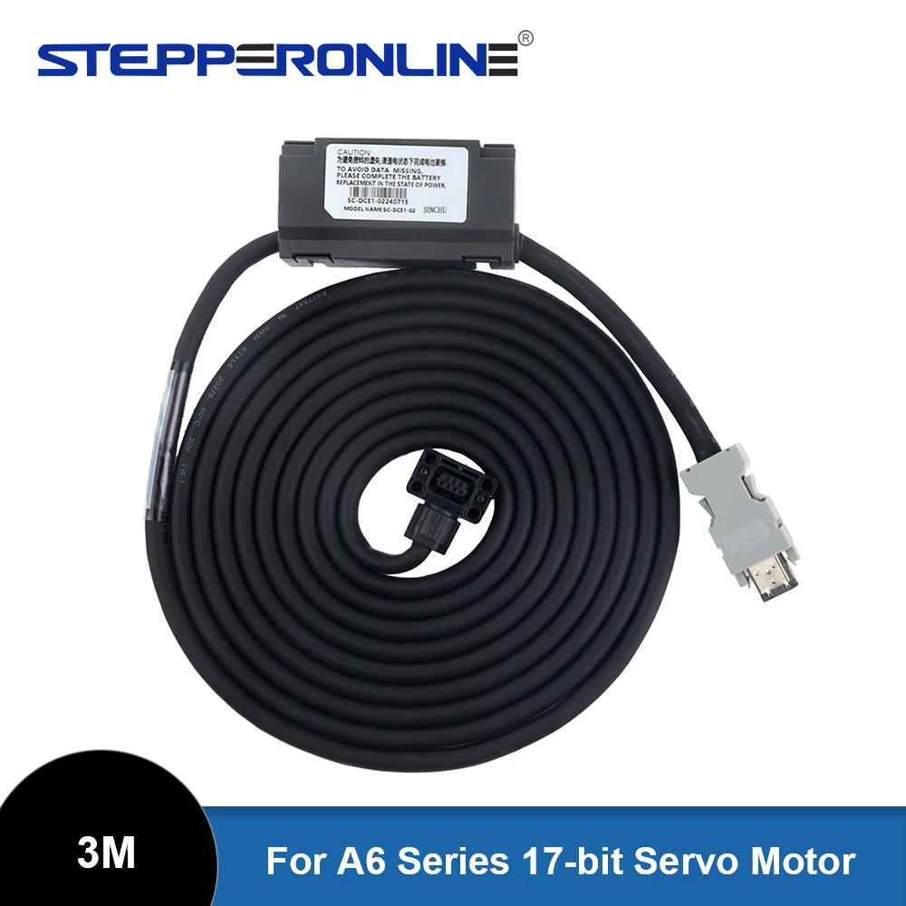 

Кабель кодировщика длиной 3 м (118,11 дюйма с батарейным блоком для 17-битного серводвигателя серии A6