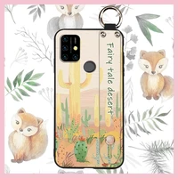 New Arrival Back Cover Phone Case For UMIDIGI Power Original Lanyard Dirt-resistant sunflower