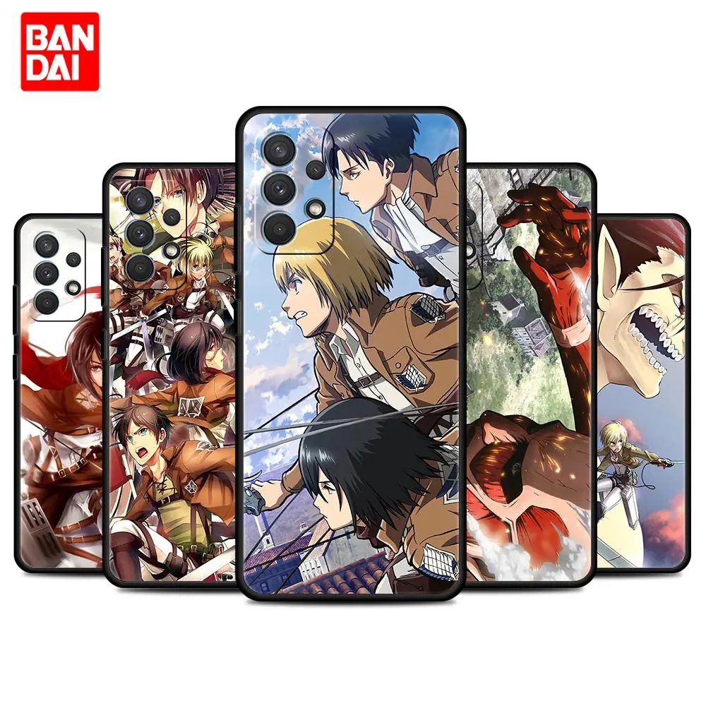 

Anime Attack On Titan Levi Ackerman Case for Samsung Galaxy A12 A52 S20 FE A51 A32 A21s S21 A50 A71 A02s A31 Plus Ultra Cover