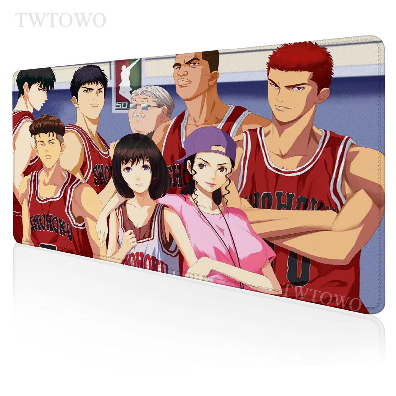 

Аниме Slam Dunk коврик для мыши игровой XL домашний компьютер HD Коврик для мыши XXL коврик для мыши офисный Натуральный каучук Коврик для мыши