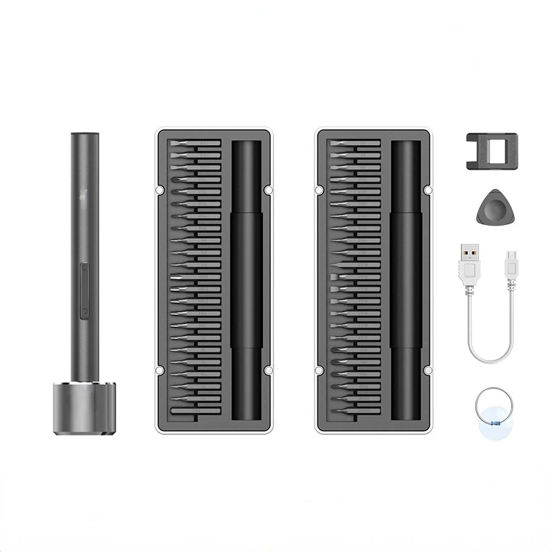 

Маленькая прецизионная электрическая мини-отвертка, перезаряжаемая фотография ремонт 46 бит