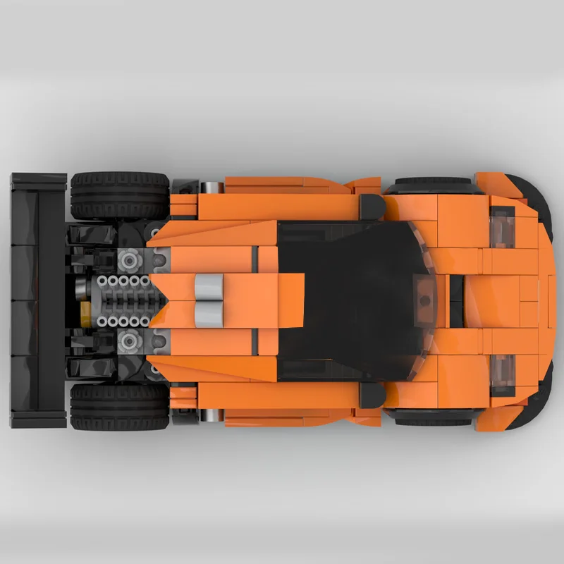 Фото 324 шт. Speed Hypercar 1996 F1 LM Pikes Peak MOC Настроить модульный строительный блок Модель Технология Простая сборка своими руками Игрушка в подарок №4
