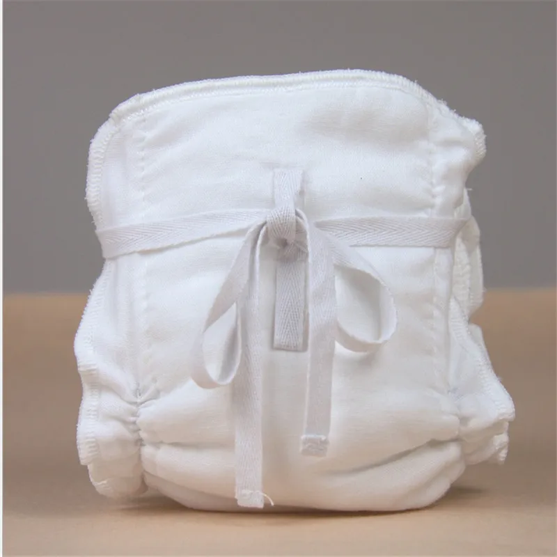 

1PC 5 Layers Reusable Washable Bamboo Cotton Wrap Insert Boosters Liners For Baby Diaper Cover cloth diapers baby couche lavable