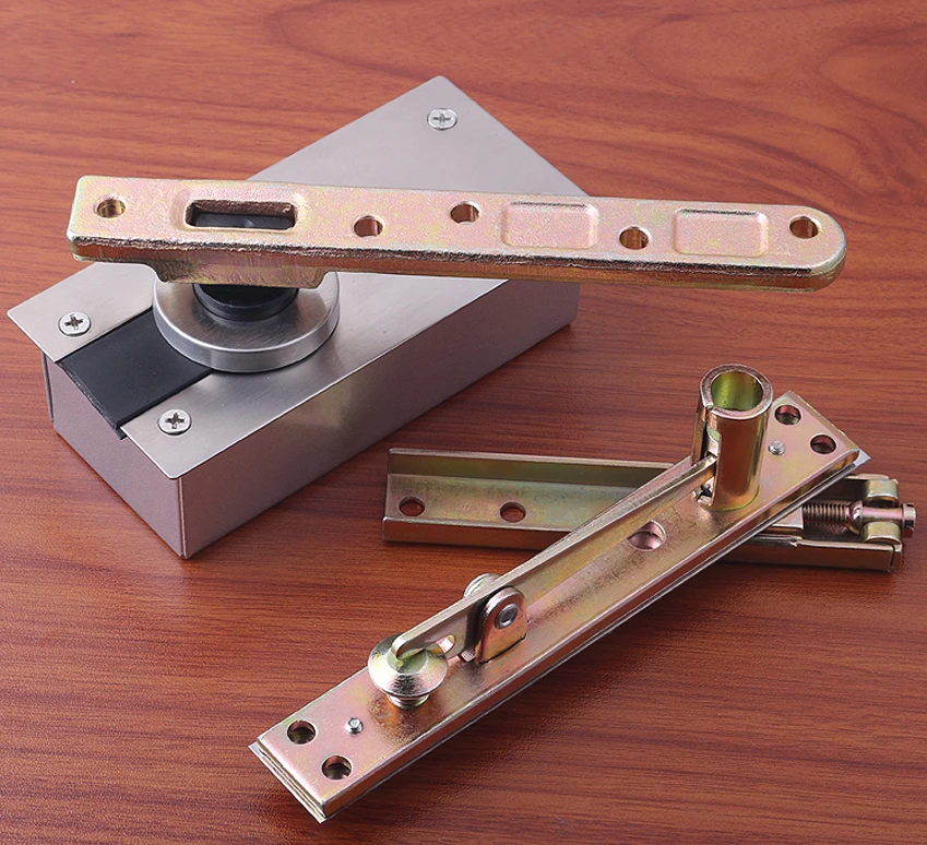 

Сверхмощный дверной Поворотный шарнир на 360 градусов, поворотный дверной шарнир, дверной Поворотный шарнир, фурнитура из нержавеющей стали, вверх и вниз, 1 комплект, вес нагрузки 400 кг