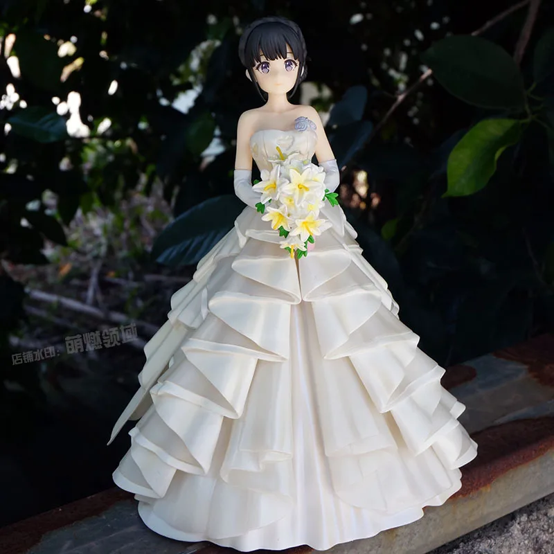 

Aniplex Anime Rascal Does Not Dream Of Bunny Girl Sakurajima Mai 1/7 Wedding ver. PVC Action Figure Collectible Model Toy Gift