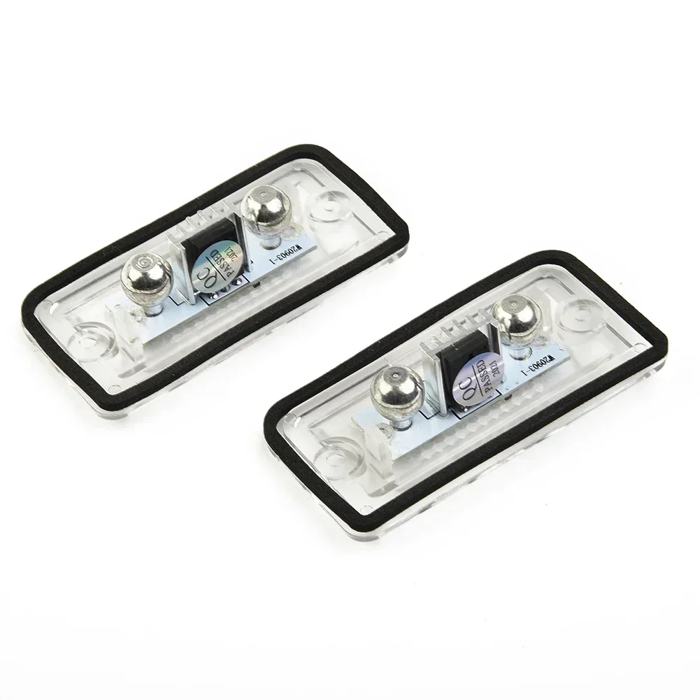 2 шт. светодиодный автомобильный номерной знак для Mercedes-Benz C W203/CLK W209/SL R230 KB27 задние