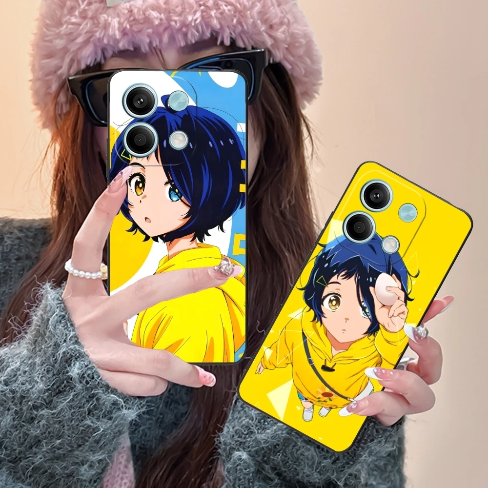 Чехол для мобильного смартфона Wonder Egg Xiaomi POCO M6 M5 M4 M3 X6 X5 X4 X3 F6 F5 F4 F3 F2 C40 Pro GT 5G черный