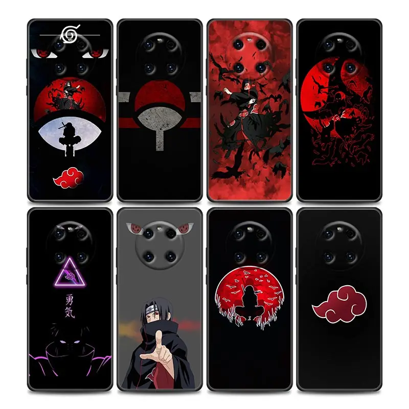 

Cute Naruto Itachi Uchiha Phone Case for Huawei Y6 Y7 Y9 2019 Y6p Y8s Y9a Y7a Mate 10 20 40 Pro Lite RS Silicone Case BANDAI