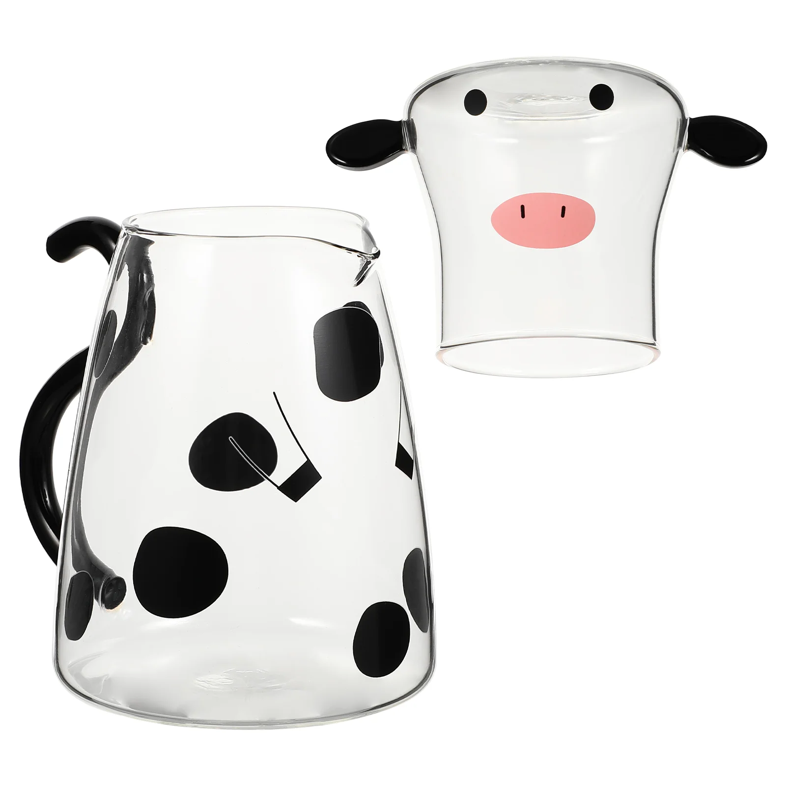 

Round Bedside Table Sangria Pitcher Cup Lid Glass Tea Dispenser Lemonade Pitcher Ice Tea Pitcher Cold Water Jug Glass Set