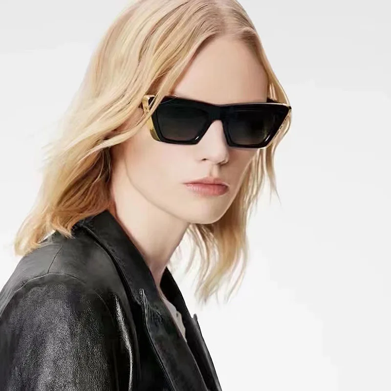 

Fashion Luxury Sunglasses Cateye Sunglasses Women Retro Small Frame Eyeglasses Brand Designer Shades Glasses UV400 Gafas De Sol