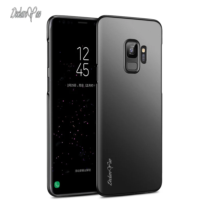 Чехол для Samsung S6 Edge Plus чехлы decareyao тонкий матовый чехол Galaxy S8 S9 S7 жесткий |