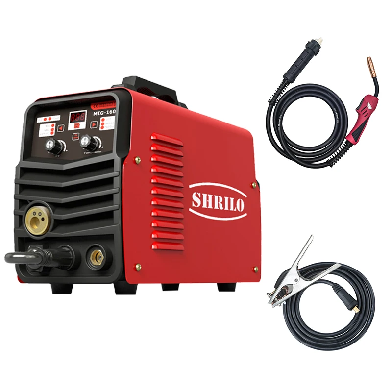 

flux core mig welding machine mini gasless mig welding machine MIG-160