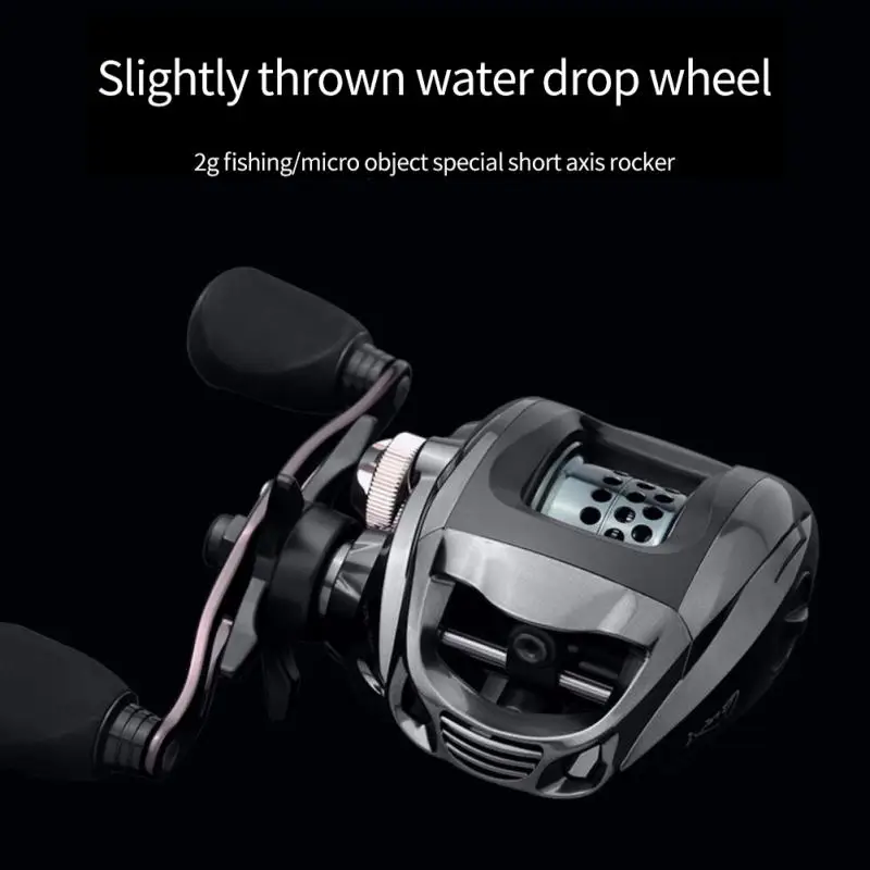 

Pond Blade WB Water Drop Wheel 6.3:1 High Speed 5.5KG Max Drag Fishing Reel For small fish Drop Wheel Reel Fish Baitcasting Reel
