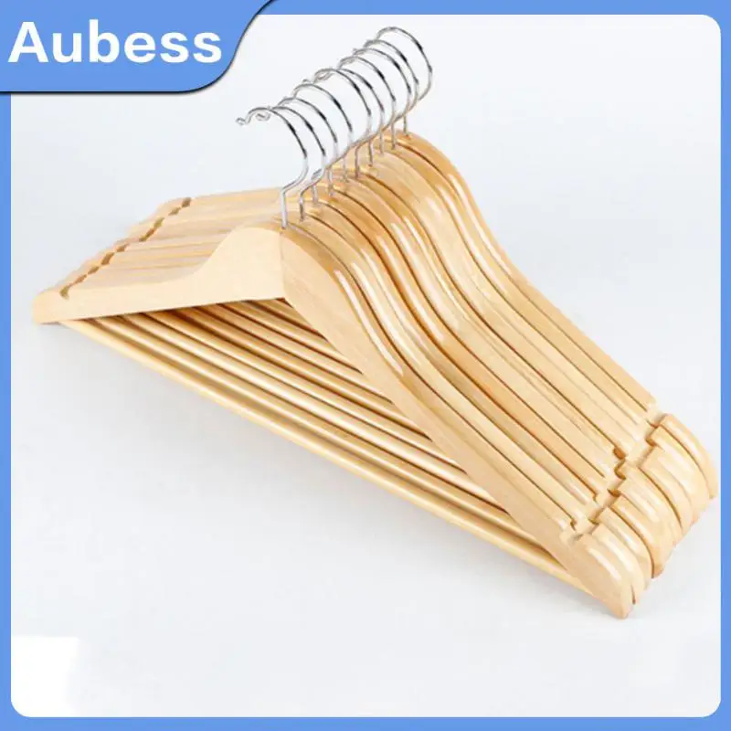 

Durable Drying Holder U-groove Anti-skid Design Coat Hanger No Dry Crack Flexible And Strong Adult Hangers Solid Wood Wooden