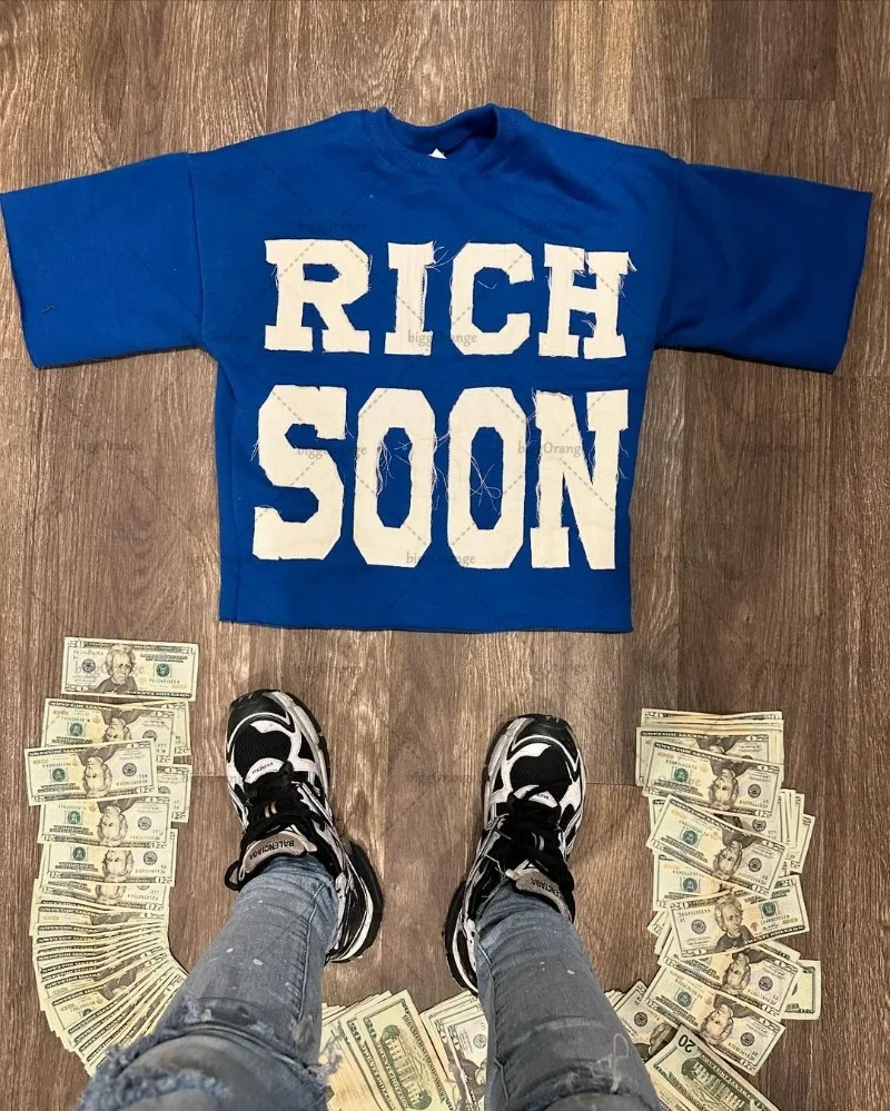 Уличная трендовая брендовая одежда в стиле хип-хоп американская красочная