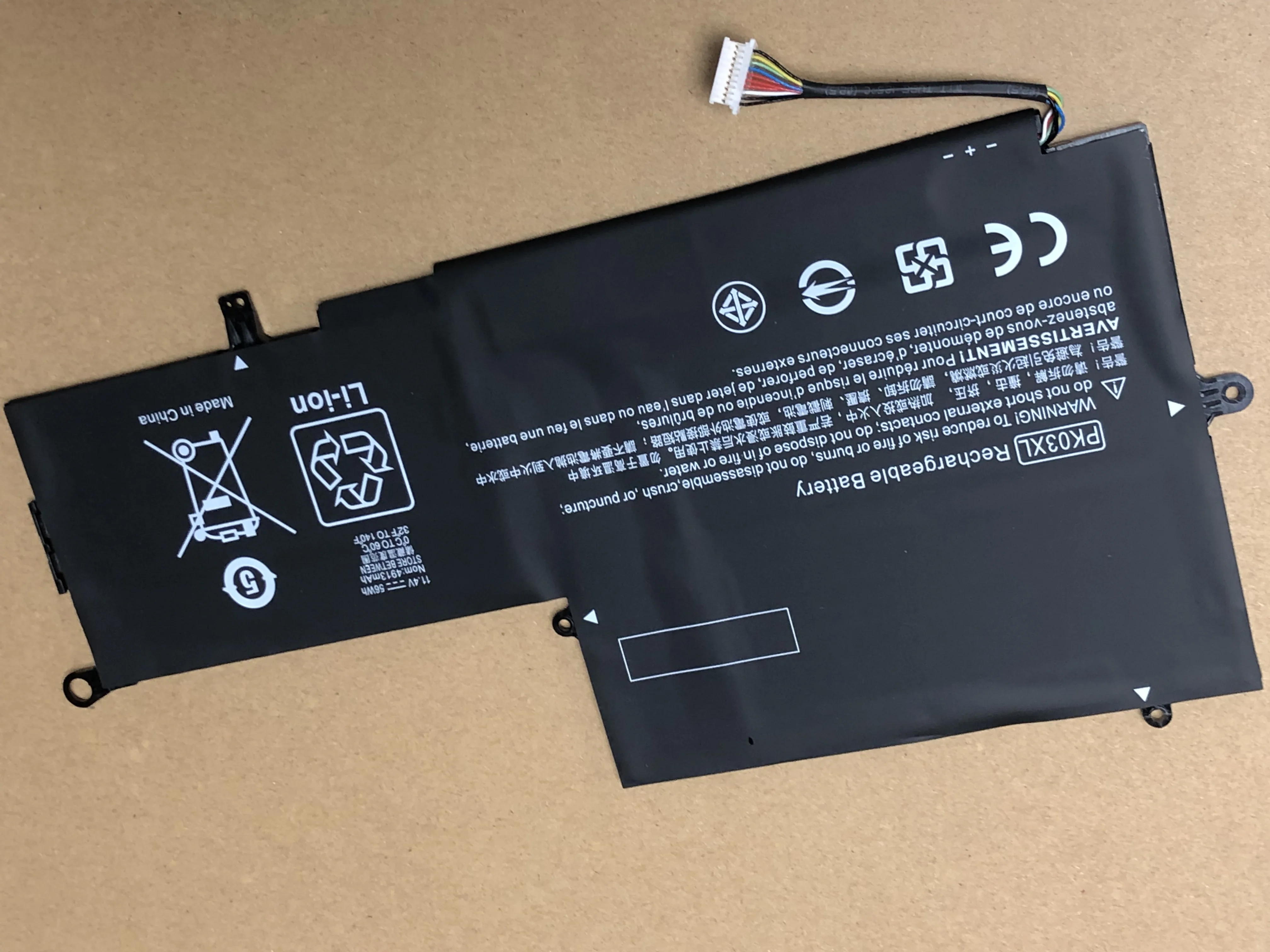 Аккумулятор PK03XL для ноутбука HP Spectre Pro X360 13 G1 Series M2Q55PA M4Z17PA HSTNN-DB6S 6789116-005 11 4 V 56W |