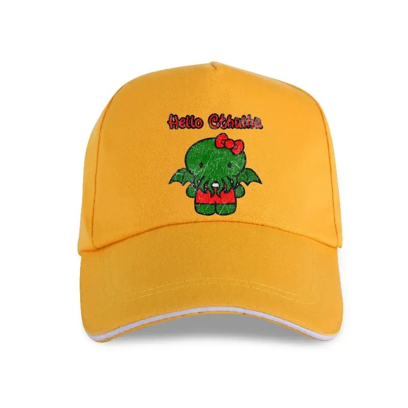 

Men Hello Cthulhu Fashion Graphic funny Baseball cap novelty women