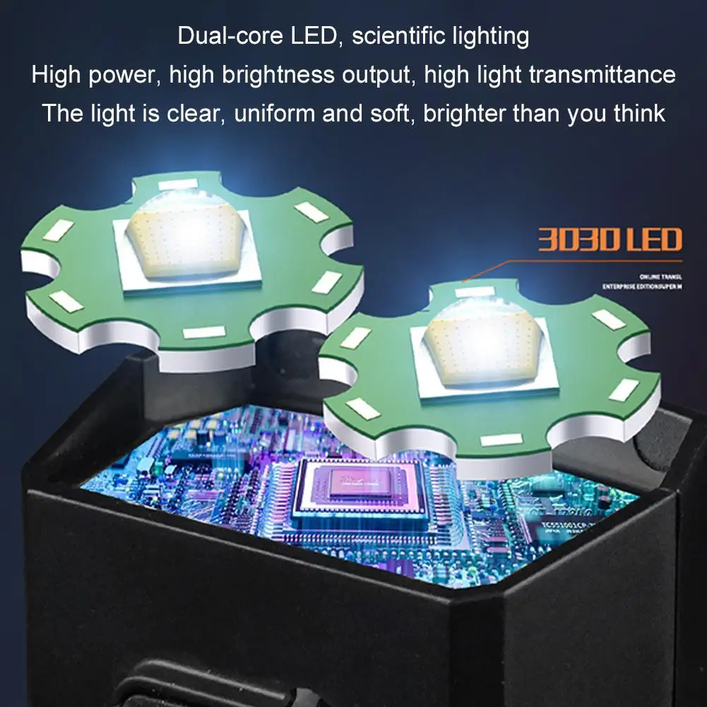 Фонарь передний для горного и дорожного велосипеда с солнечной батареей
