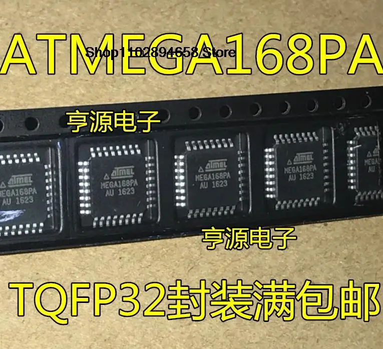 5PCS ATMEGA168PA-AU 168V-10AU -10MU 168PB-AU 168-20AU 168PA-MU