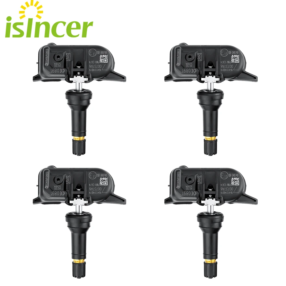 

4pcs TPMS Sensor 407005ZH0A Tire Pressure Sensor for Nissan Kicks 2018-2020 Versa 2020-2021