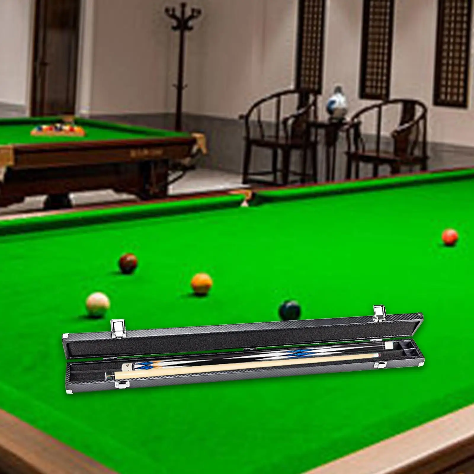 1/2 чехол для бильярдной палки сумка защита кия коробка бильярдного стержня