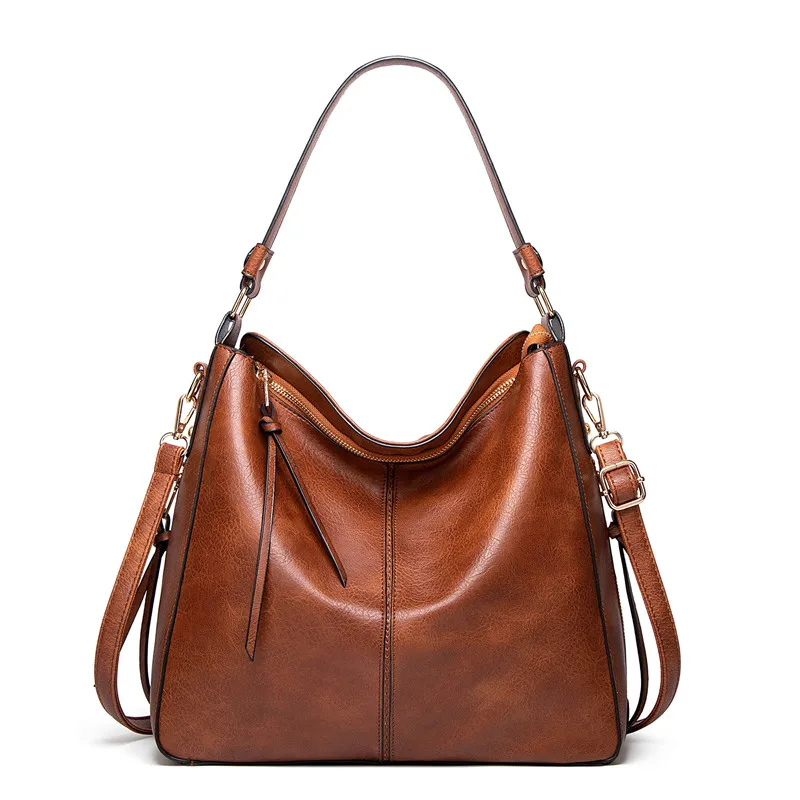 

Fashion Women Shoulder Bag PU Leather Large Female Tote Bags Casual Big Capacity Women Handbag Ladies Leather Crossbody Bags