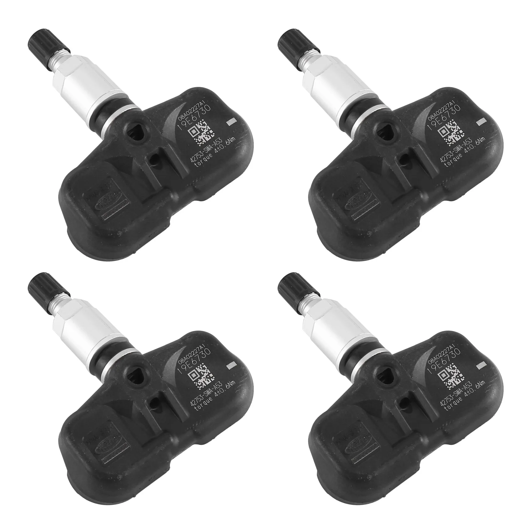 

Set of 4 Tire Pressure Sensor TPMS 42753-SWA-A53 for Honda CR-V Accord 42753SWAA53