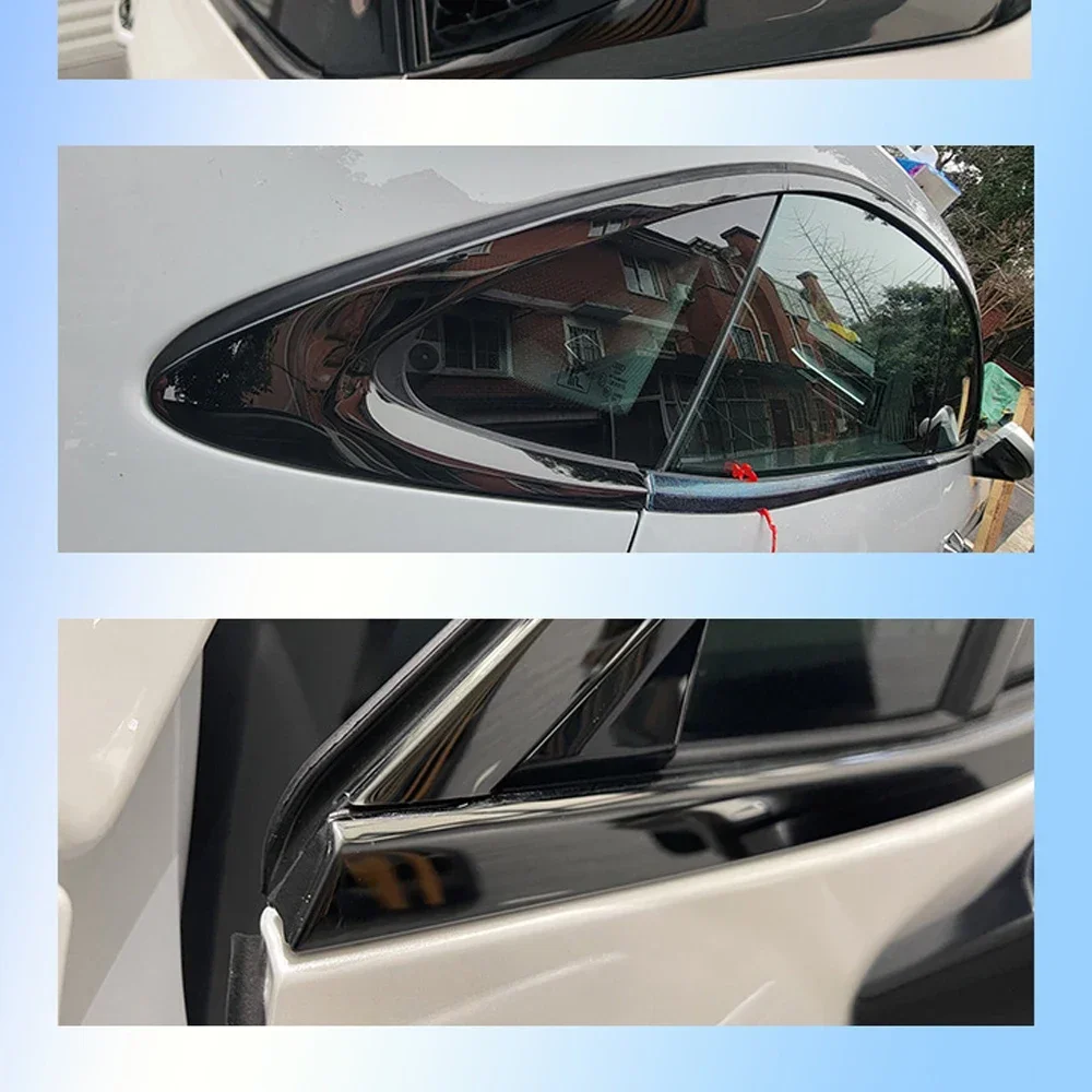Полноценная накладка на оконную раму для BMW X5 M F15 M50d 2014 ~ 2018 2015 2016 2017 черная крышка