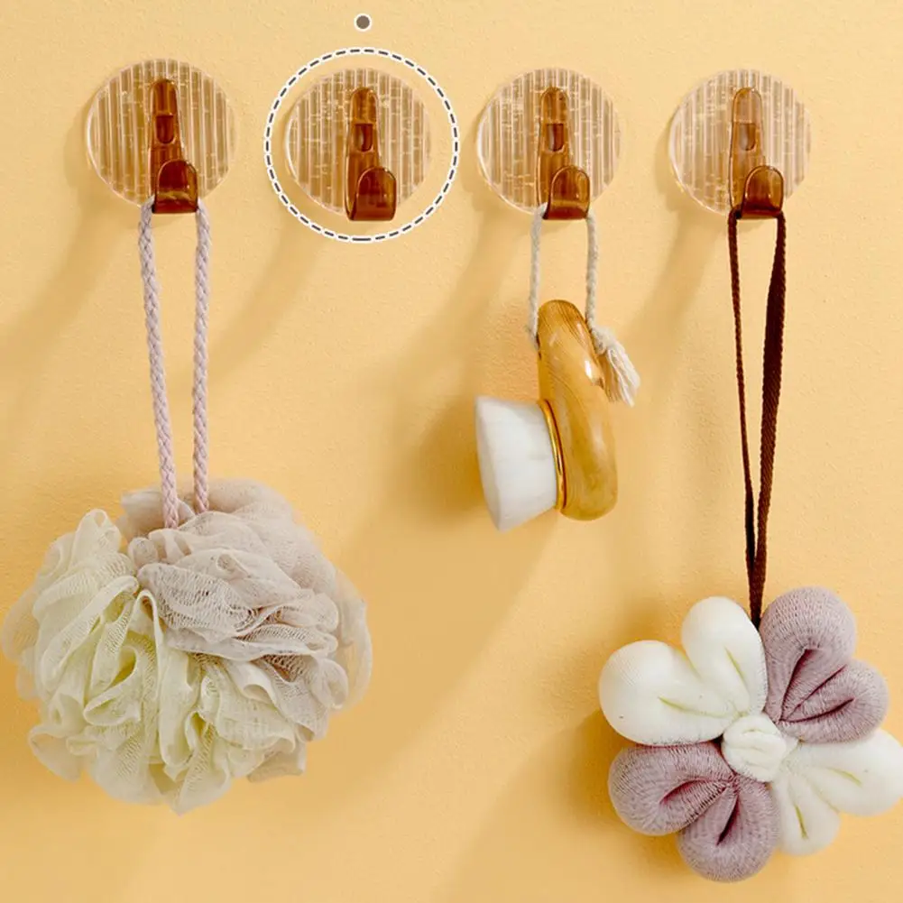 

Towel Hook Space-saving Wall Hooks for Bathroom Kitchen Strong Adhesive Punch-free Hanging Hooks Moisture-proof Wall Hook