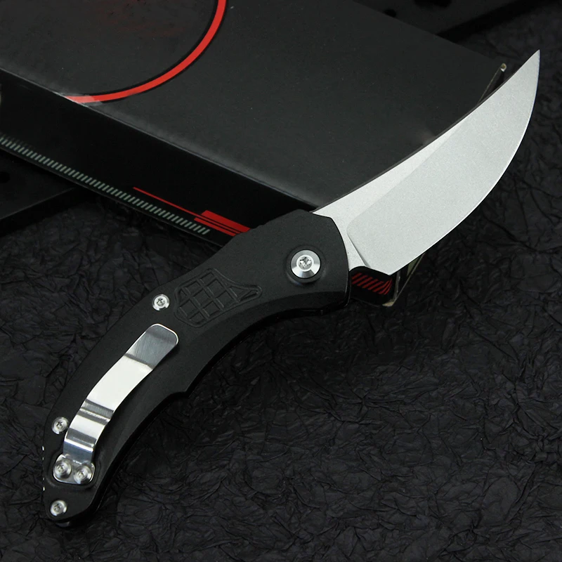 

Hot hight Hardness Tactical folding knife Aviation aluminum handle M390 Outdoor Hunting Self-defense Multifuntion Tool