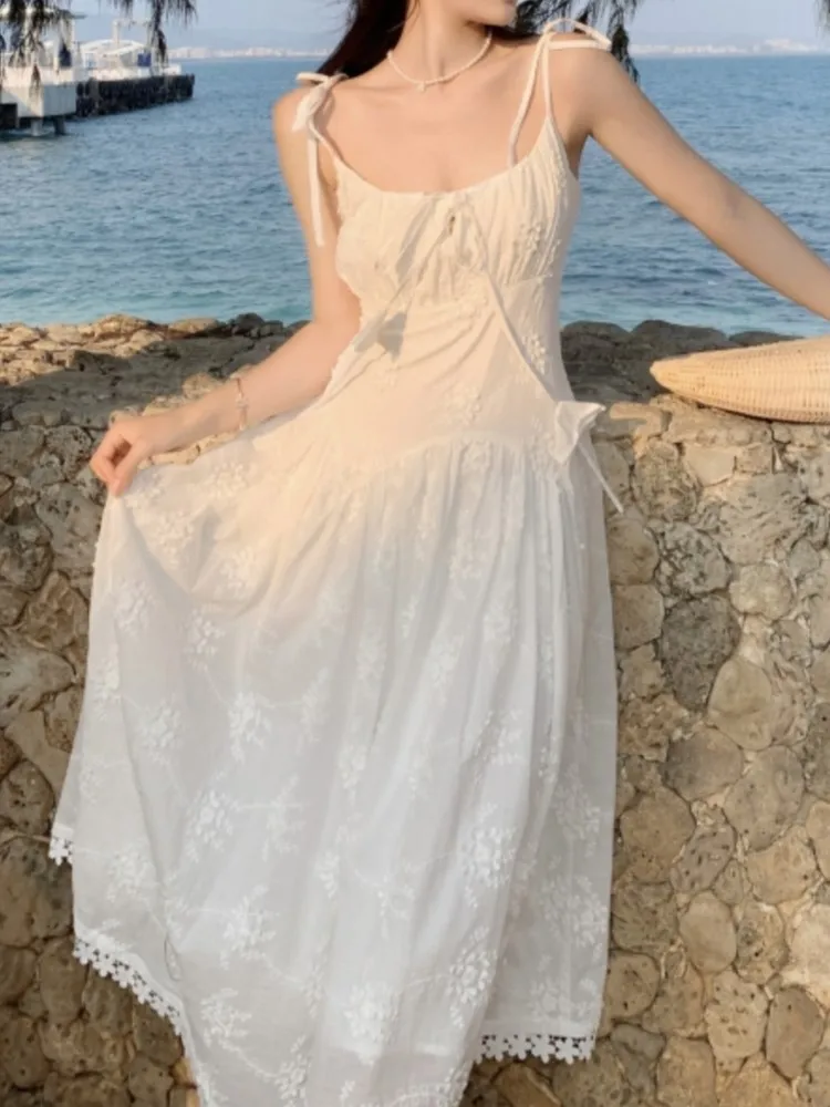 

Женское летнее элегантное платье миди на бретелях-спагетти, повседневное Сексуальное женское платье без рукавов, модная женская свадебная одежда для выпускного вечера
