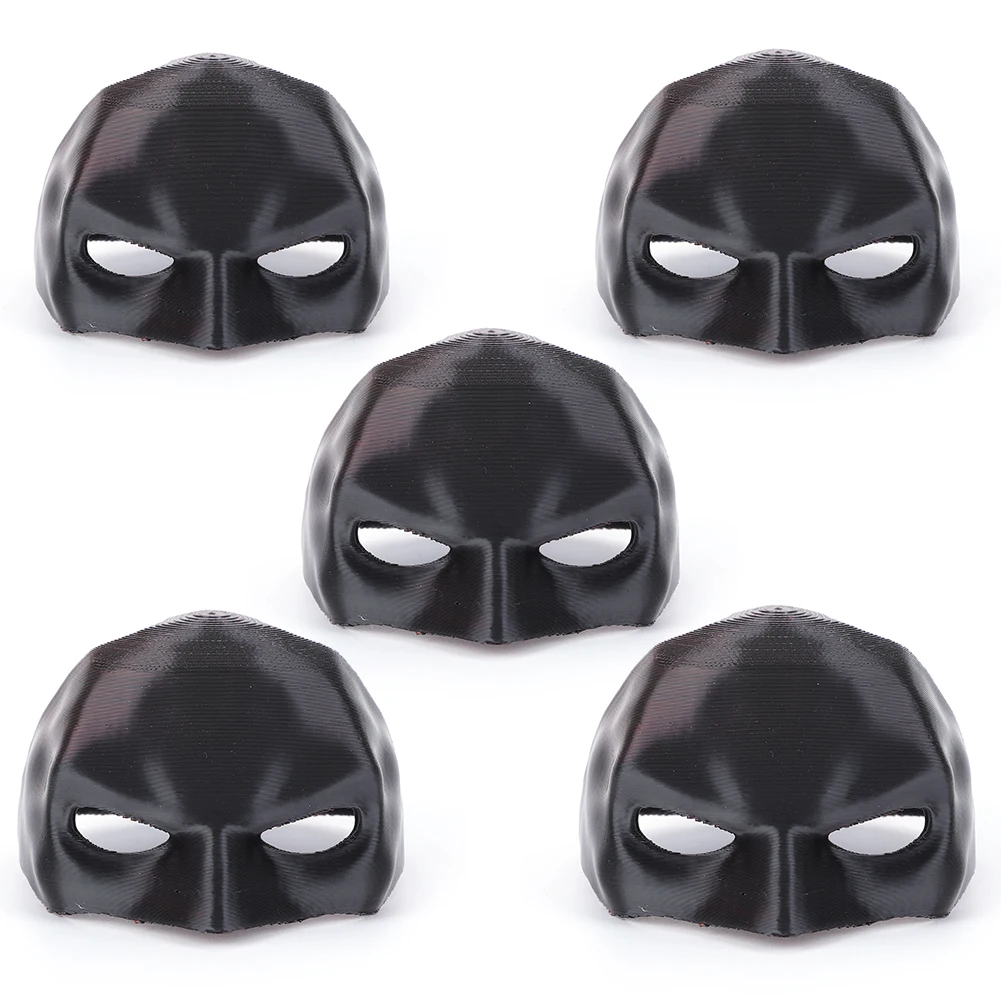 Летучая мышь Кошка Мститель Маска Черная кошка ручной работы Половина лица