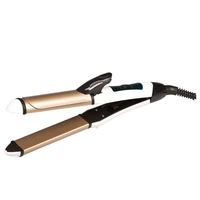 professional hair curling iron electric splint hair straightener heated roller hair styling tools women ceramic hair curler