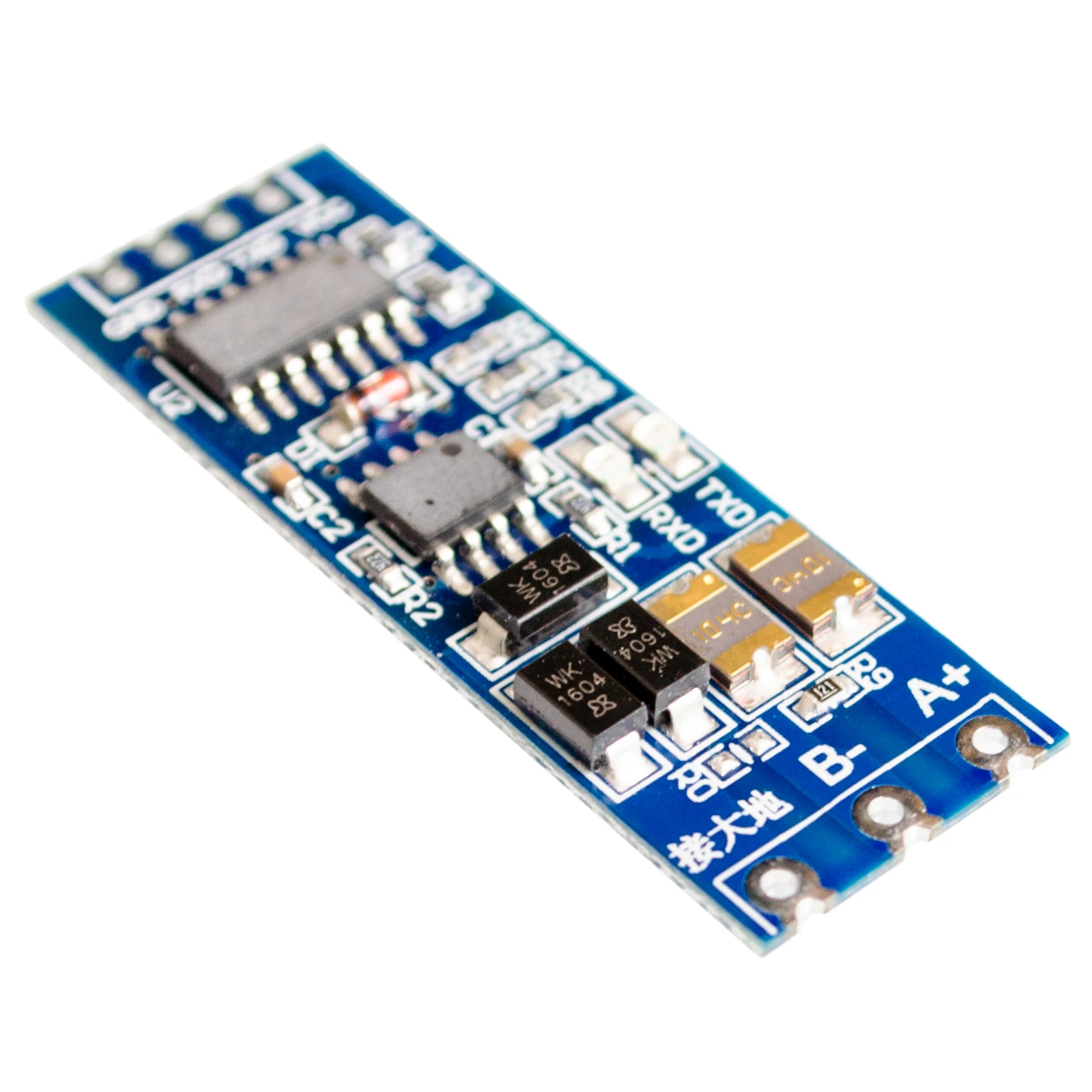 

10PCS/LOT TTL turn RS485 module 485 to serial UART level mutual conversion hardware automatic flow control