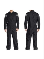 cosplay anime fighter pilot black jumpsuit cool uniform custom adult suit