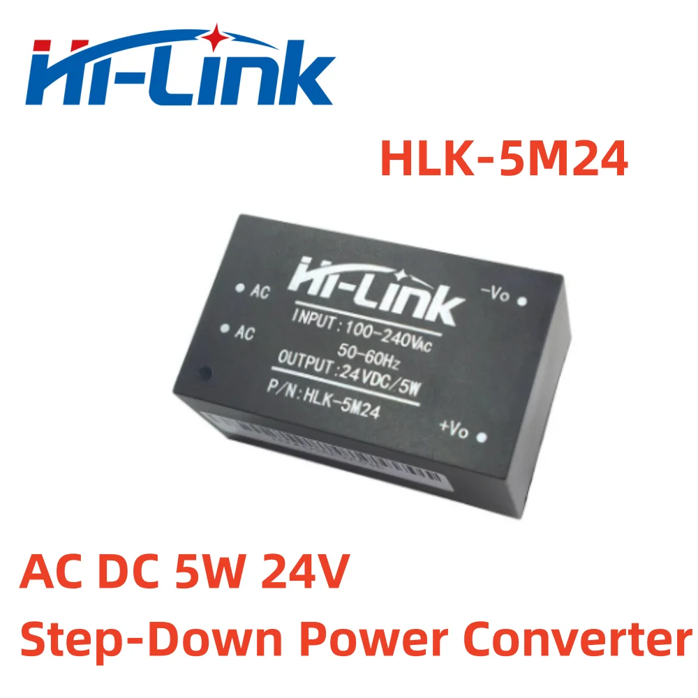 100-240Vac Universal Input 5W 24V DC Output Power Supply Module HLK-5M24