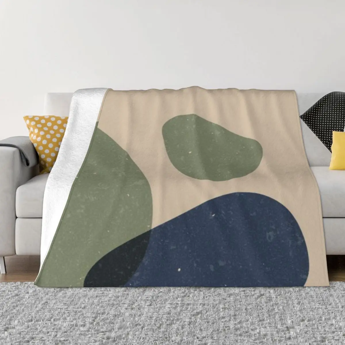 Ультрамягкое Флисовое одеяло B Ziama Colorida II-сердца в сумерках