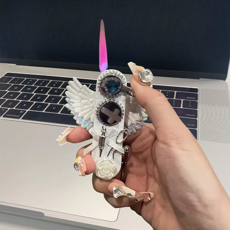 Персонализированная портативная коромысло с красным пламенем прямой спрей